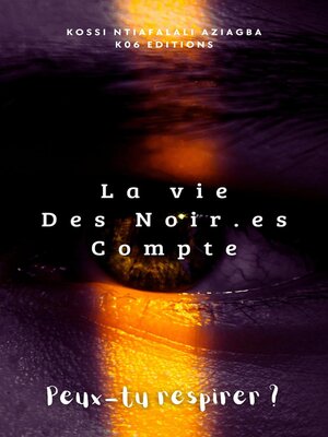 cover image of La vie Des Noir.e.s Compte